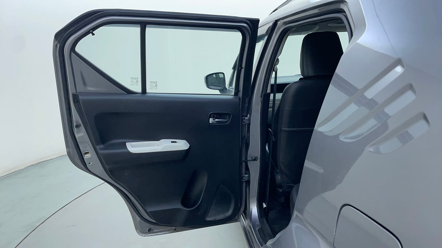 Used 2024 Maruti Suzuki Ignis Zeta 1.2 AMT Petrol Automatic interior LEFT REAR DOOR OPEN VIEW