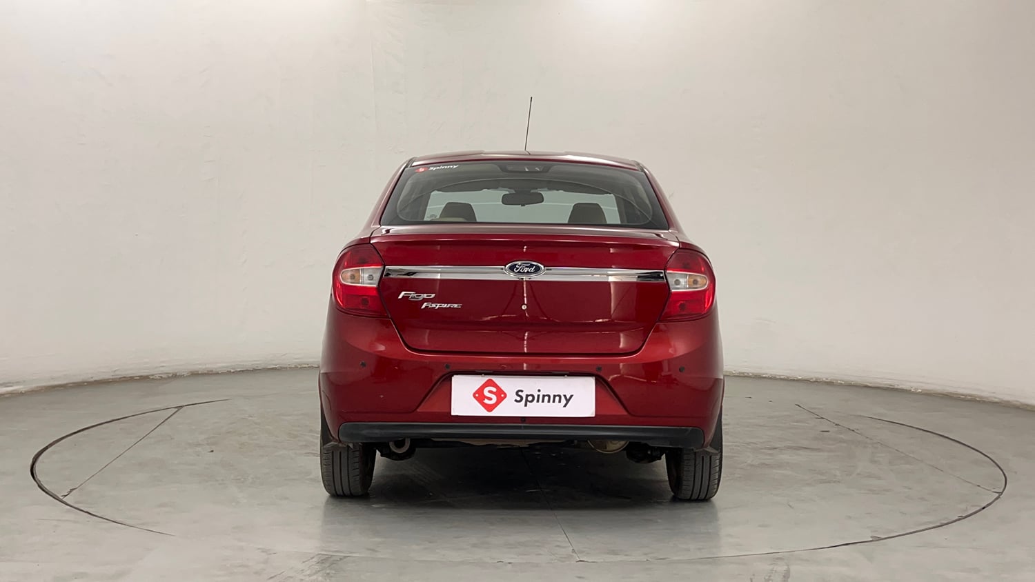 Used 2017 Ford Figo Aspire Trend 1.2 Ti-VCT Petrol Manual exterior BACK VIEW