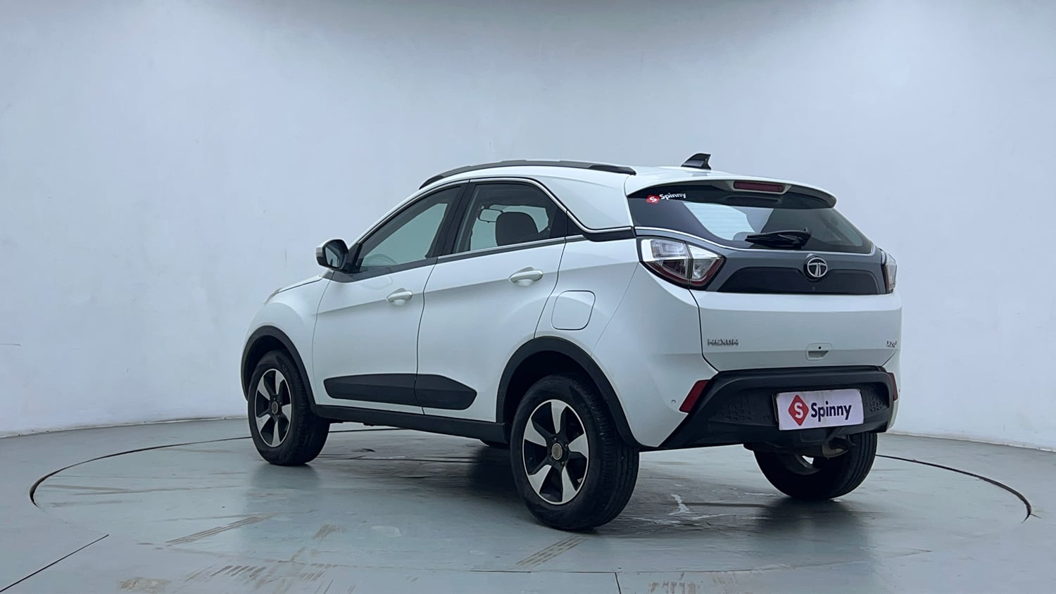 Used 2020 Tata Nexon XZA Plus Petrol Petrol Automatic exterior LEFT REAR CORNER VIEW