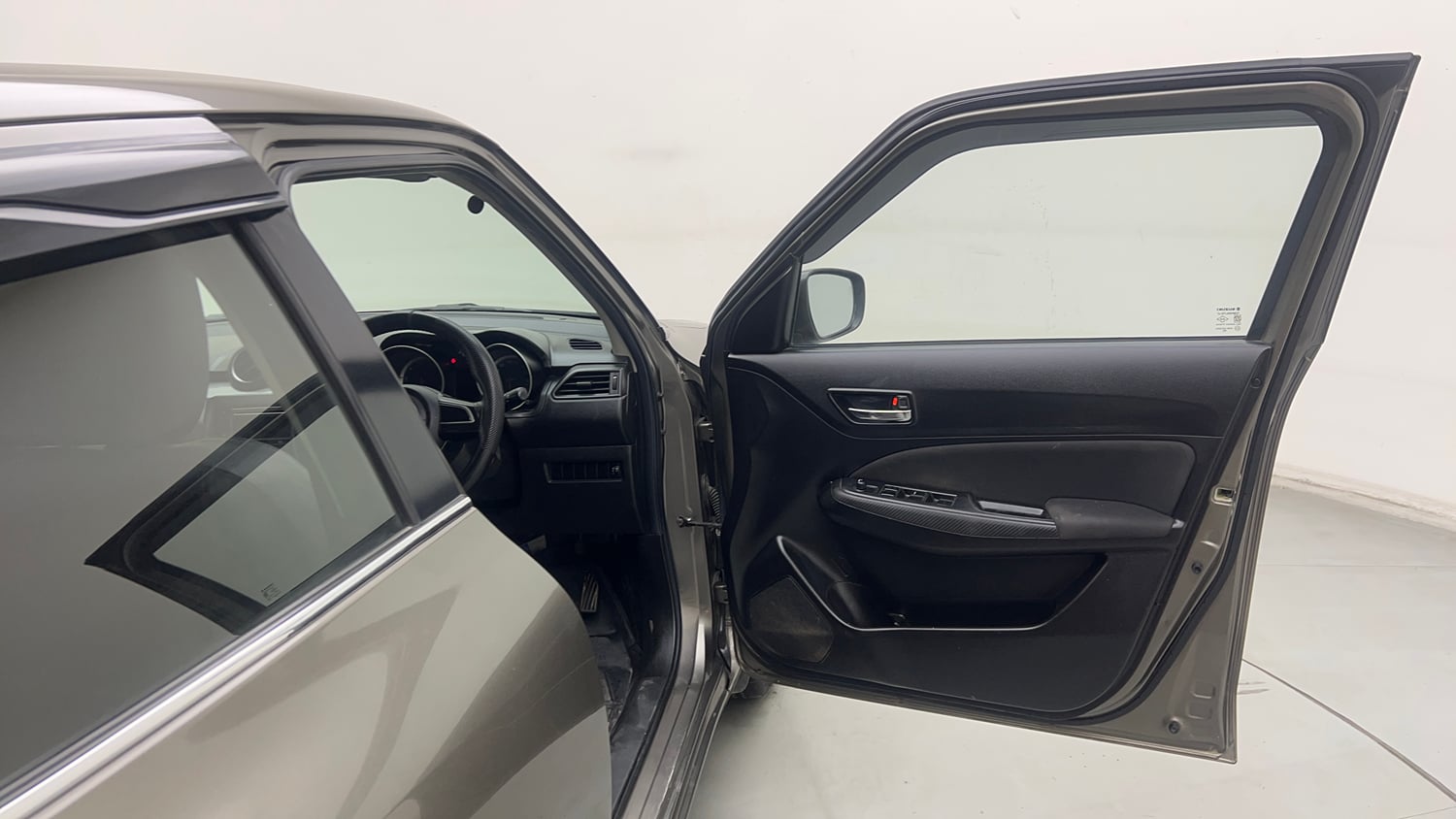Used 2018 Maruti Suzuki Swift VXi Petrol Manual interior RIGHT FRONT DOOR OPEN VIEW