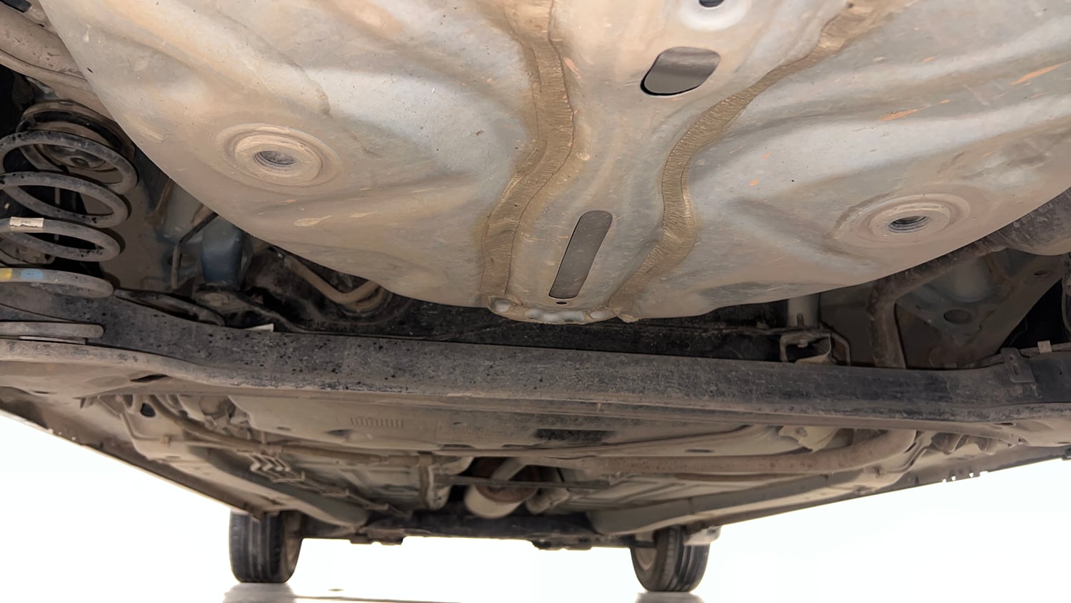 Used 2020 Maruti Suzuki Baleno Zeta Petrol Manual extra REAR UNDERBODY VIEW (TAKEN FROM REAR)