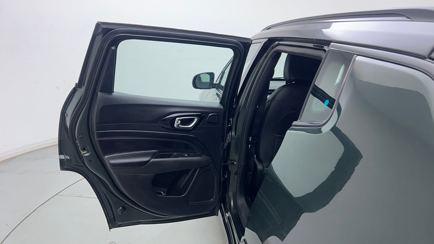 Used 2022 Jeep Compass Model S (O) Diesel 4x4 AT Diesel Automatic interior LEFT REAR DOOR OPEN VIEW
