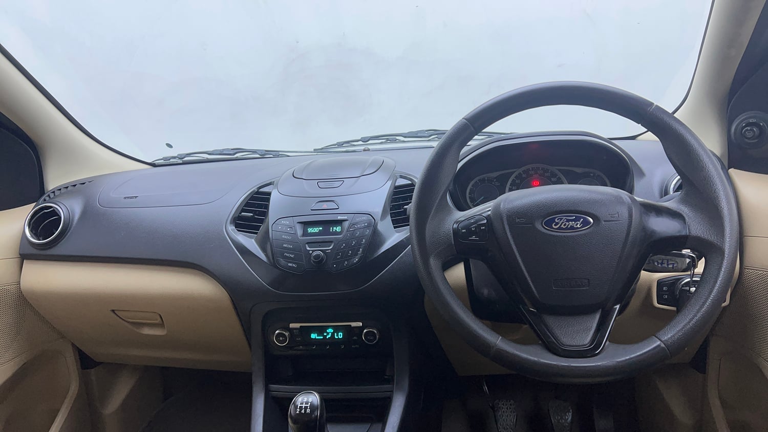 Used 2016 Ford Figo Aspire Titanium1.5 TDCi Diesel Manual interior DASHBOARD VIEW