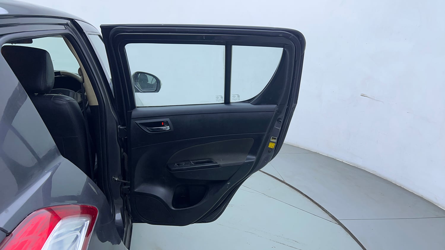 Used 2015 Maruti Suzuki Swift VXi Petrol Manual interior RIGHT REAR DOOR OPEN VIEW