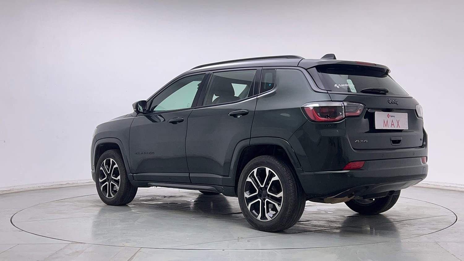 Used 2022 Jeep Compass Model S (O) Diesel 4x4 AT Diesel Automatic exterior LEFT REAR CORNER VIEW
