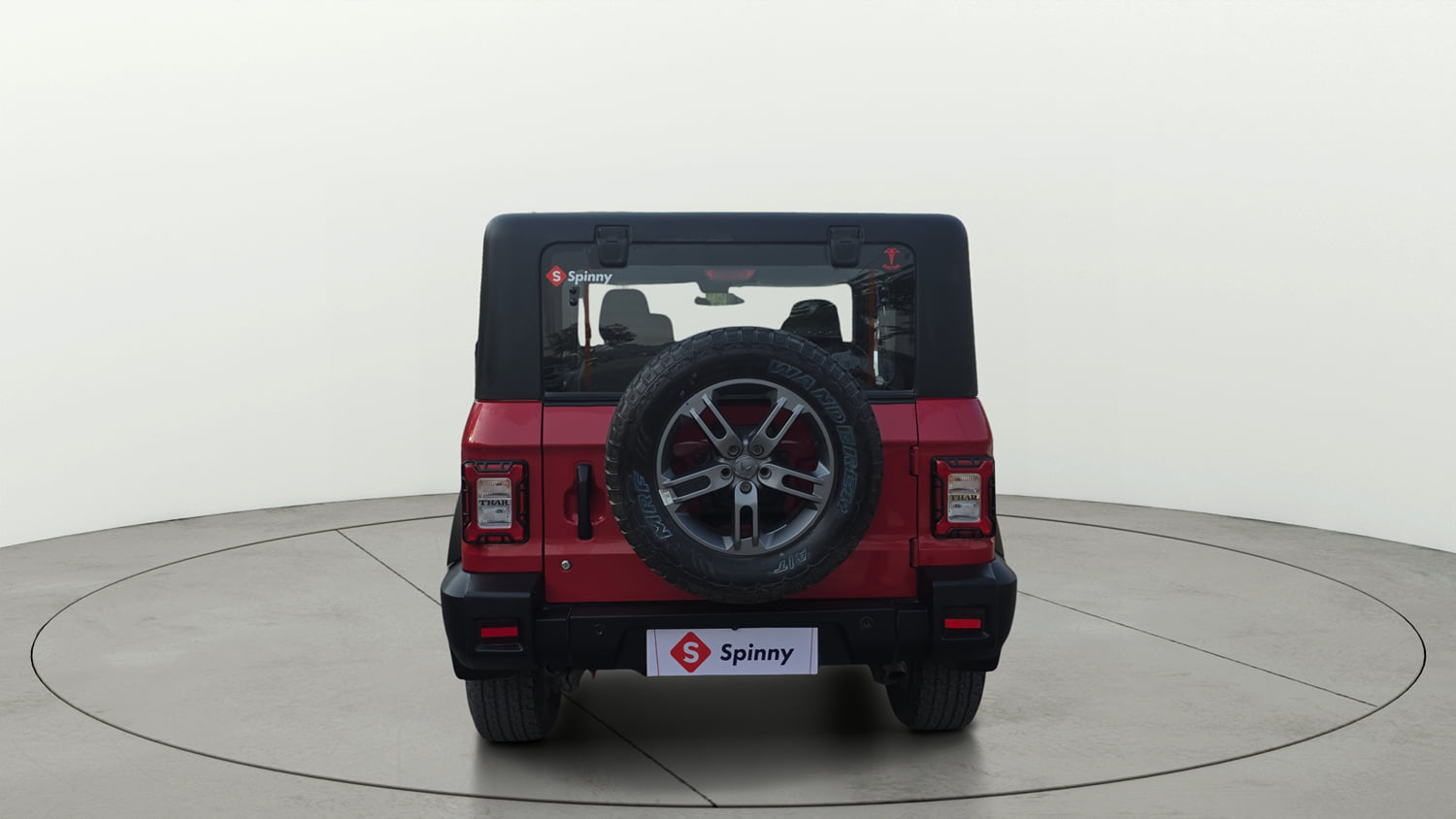 Used 2023 Mahindra Thar LX Hard Top Diesel MT 4WD Diesel Manual exterior BACK VIEW