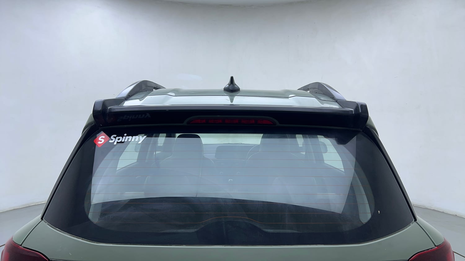 Used 2023 Hyundai Exter SX 1.2 AMT Petrol Automatic exterior BACK WINDSHIELD VIEW