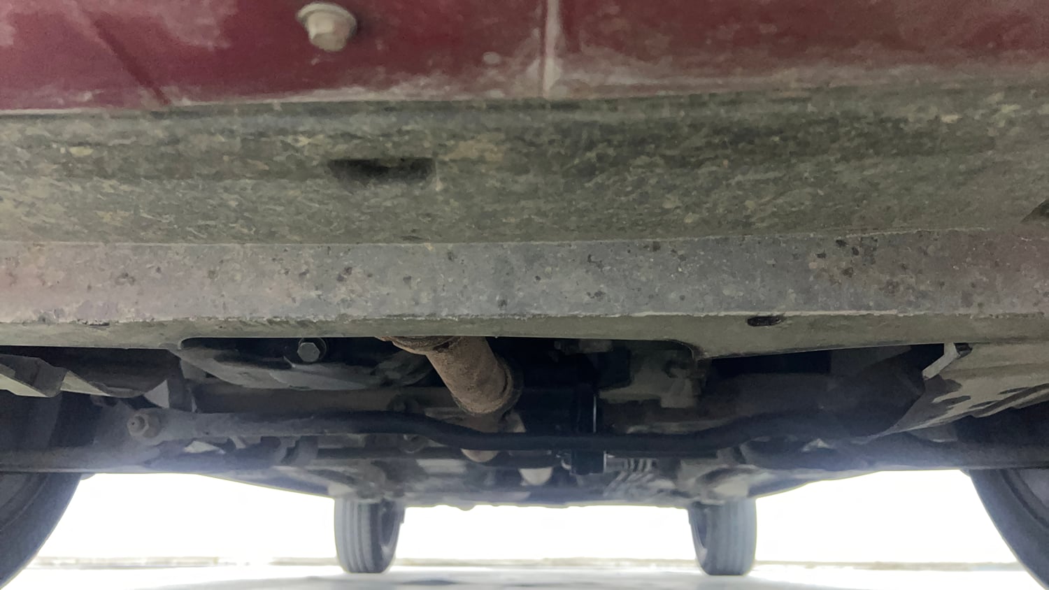 Used 2021 Tata Tiago XZ Plus Petrol Manual extra FRONT LEFT UNDERBODY VIEW