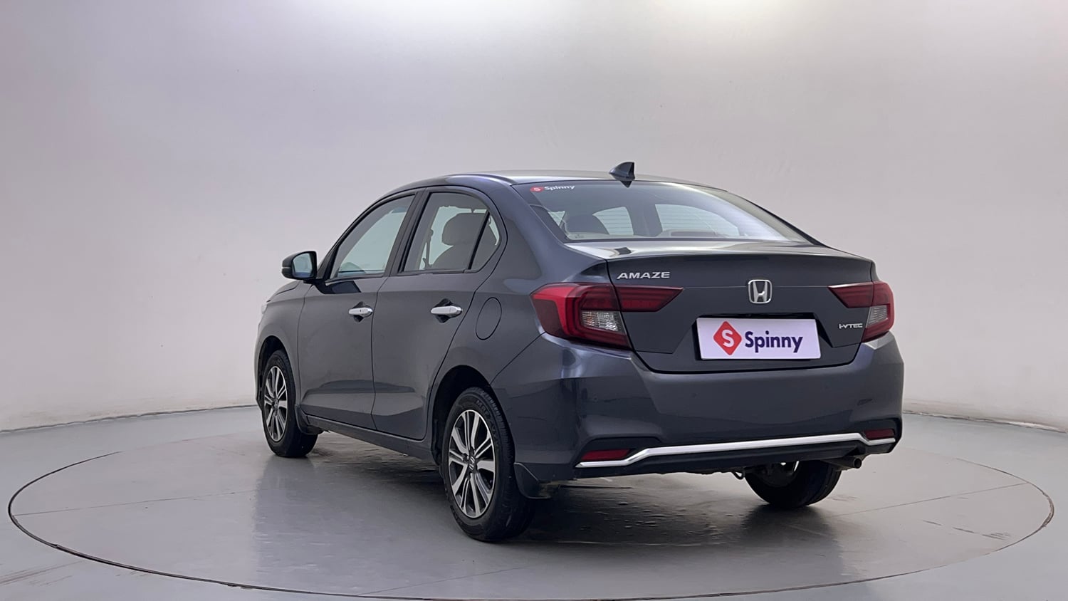 Used 2022 Honda Amaze VX CVT 1.2 Petrol Petrol Automatic exterior LEFT REAR CORNER VIEW