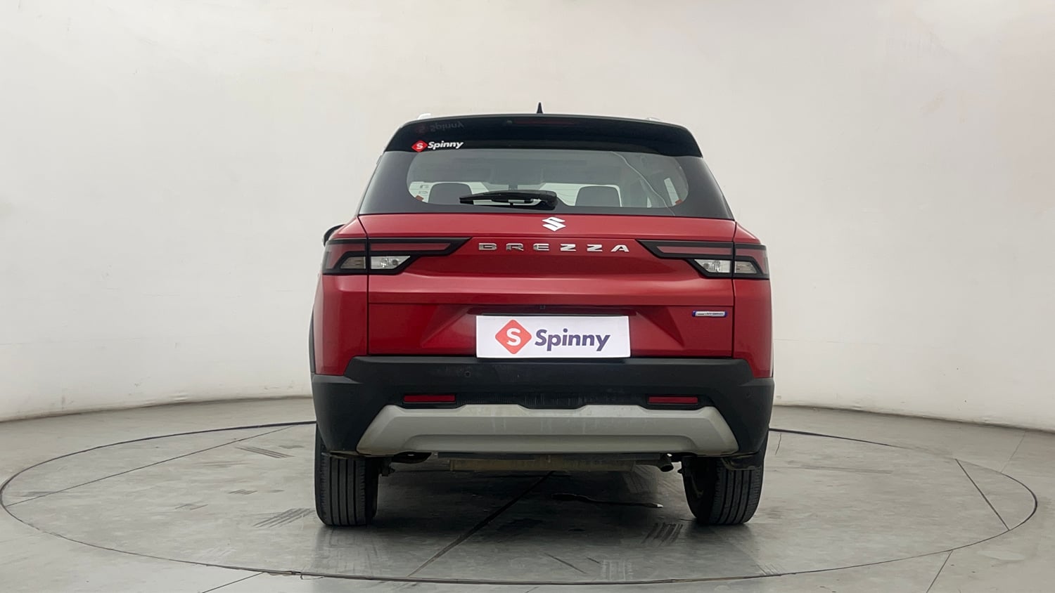 Used 2023 Maruti Suzuki Brezza Zxi Dual Tone Petrol Manual exterior BACK VIEW