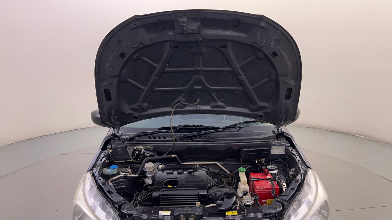 Used 2017 Maruti Suzuki Alto K10 VXi Petrol Manual engine ENGINE & BONNET OPEN FRONT VIEW