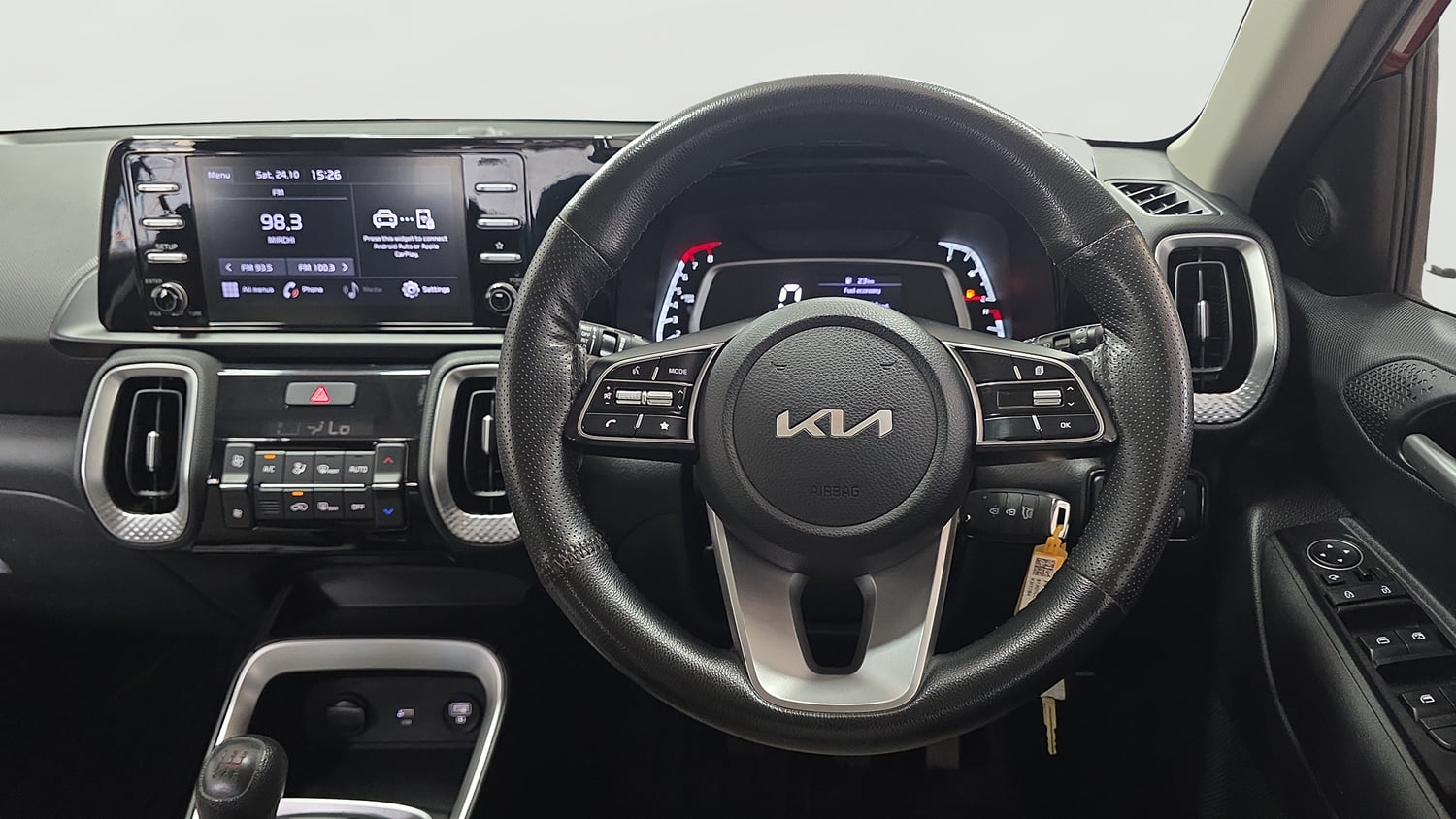 Used 2022 Kia Sonet HTK Plus 1.2 Petrol Manual interior STEERING VIEW