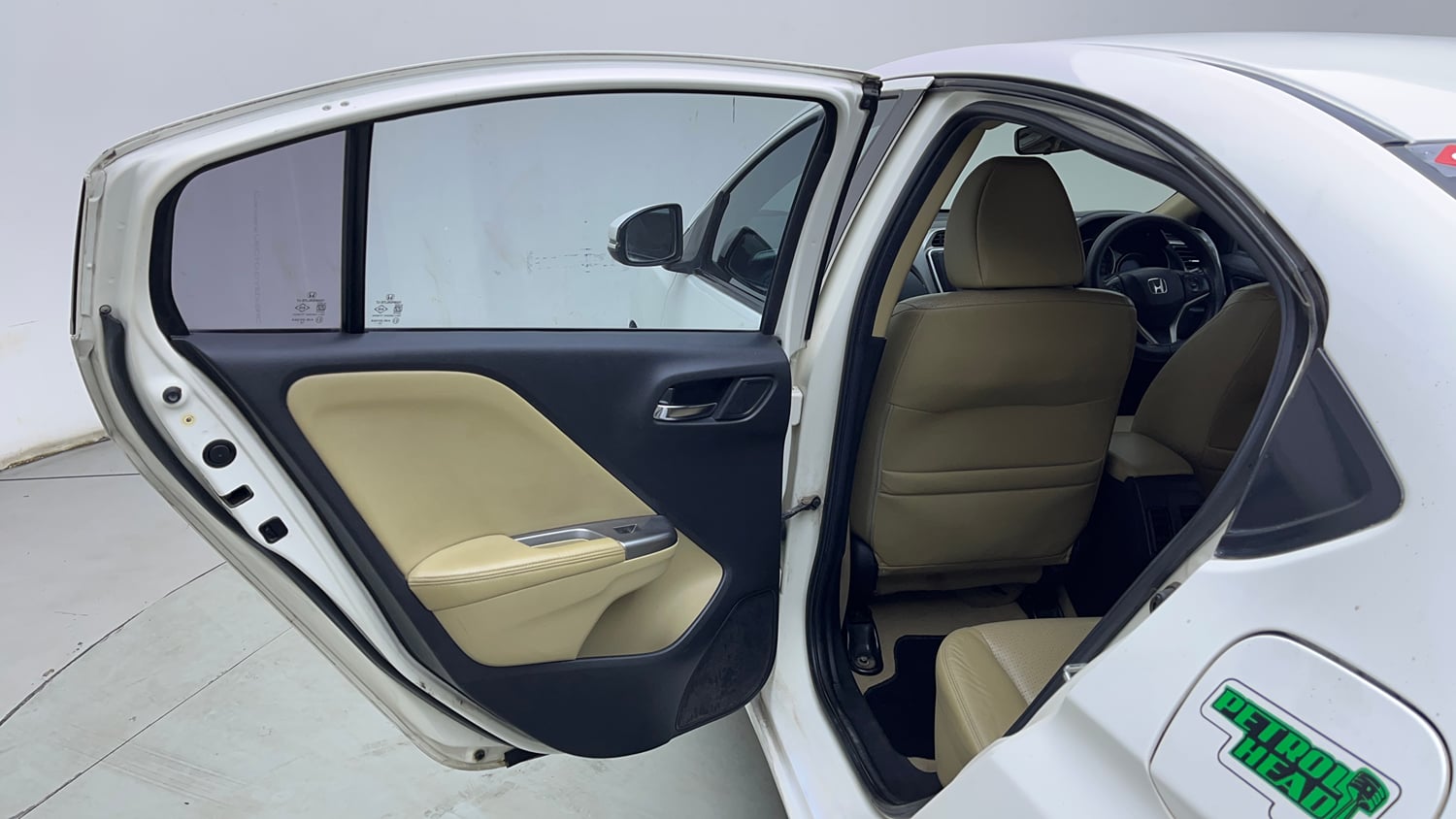 Used 2015 Honda City VX CVT Petrol Automatic interior LEFT REAR DOOR OPEN VIEW