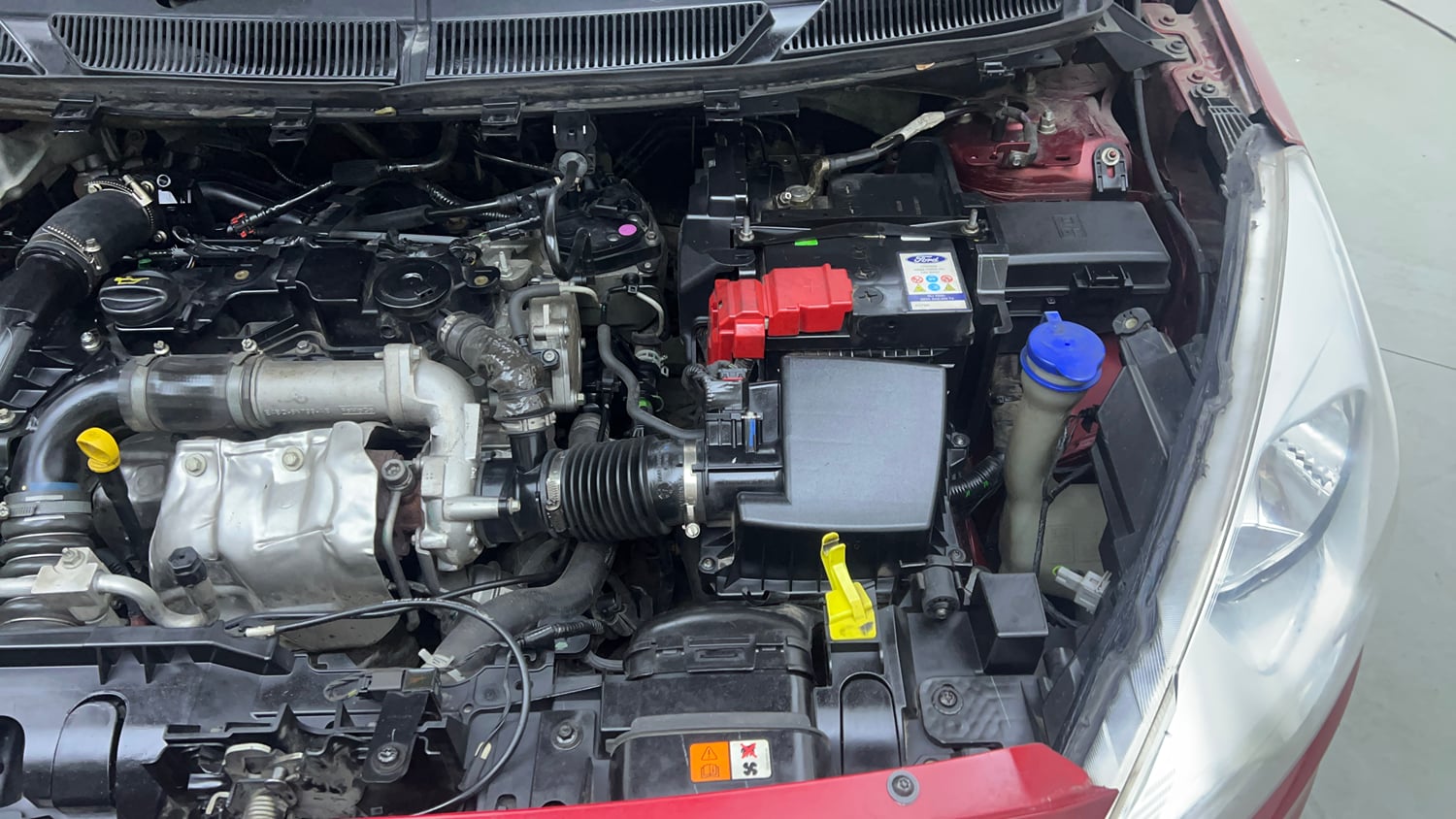 Used 2016 Ford Figo Aspire Titanium1.5 TDCi Diesel Manual engine ENGINE LEFT SIDE VIEW