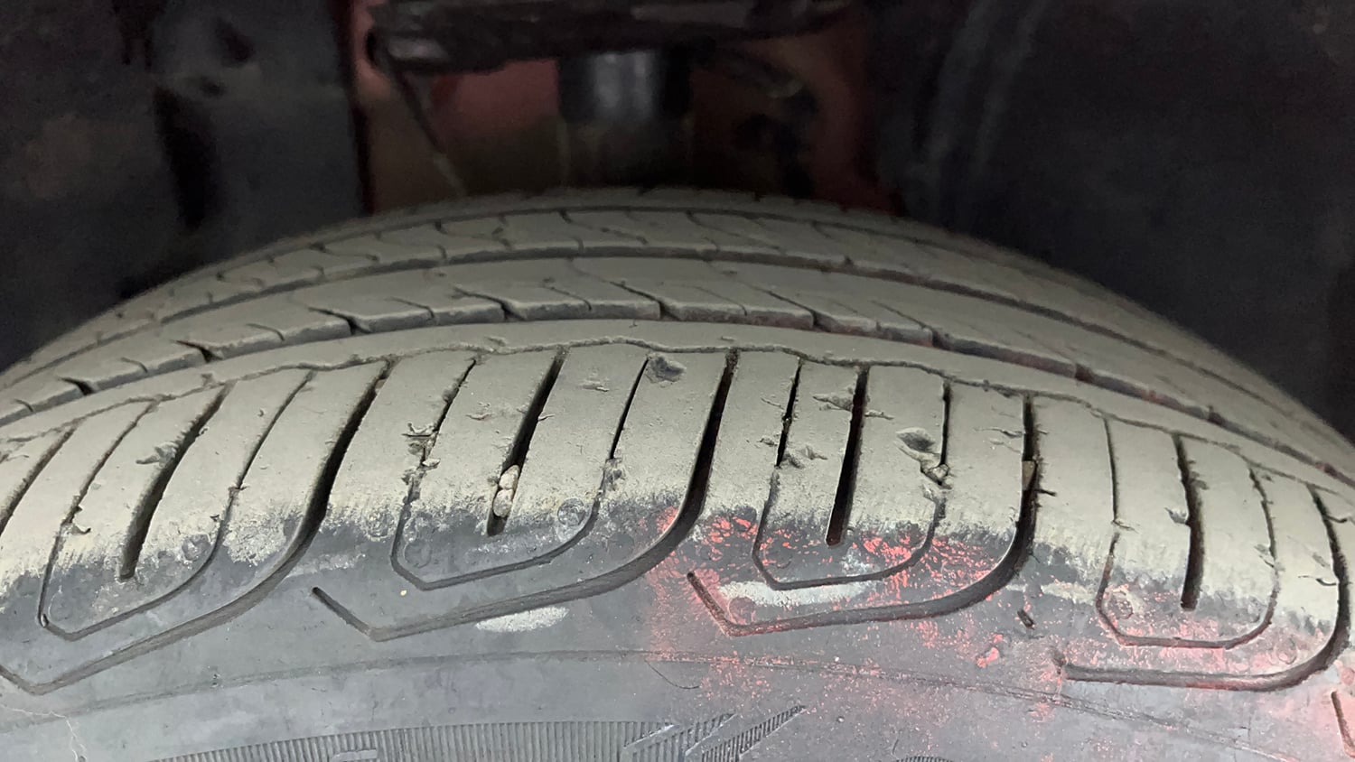 Used 2023 Tata Altroz XZ Diesel Diesel Manual tyres RIGHT FRONT TYRE TREAD VIEW