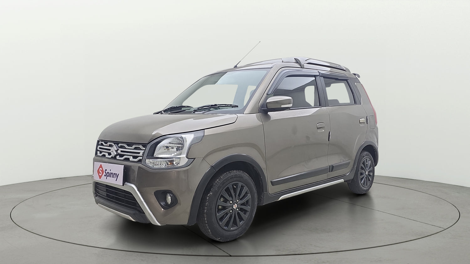 Used 2024 Maruti Suzuki Wagon R ZXI Plus 1.2 AGS Petrol Automatic exterior LEFT FRONT CORNER VIEW