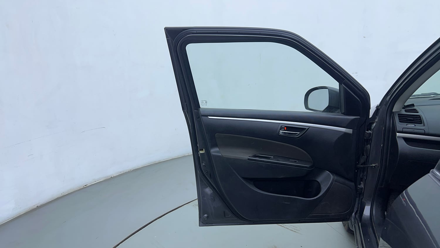 Used 2015 Maruti Suzuki Swift VXi Petrol Manual interior LEFT FRONT DOOR OPEN VIEW