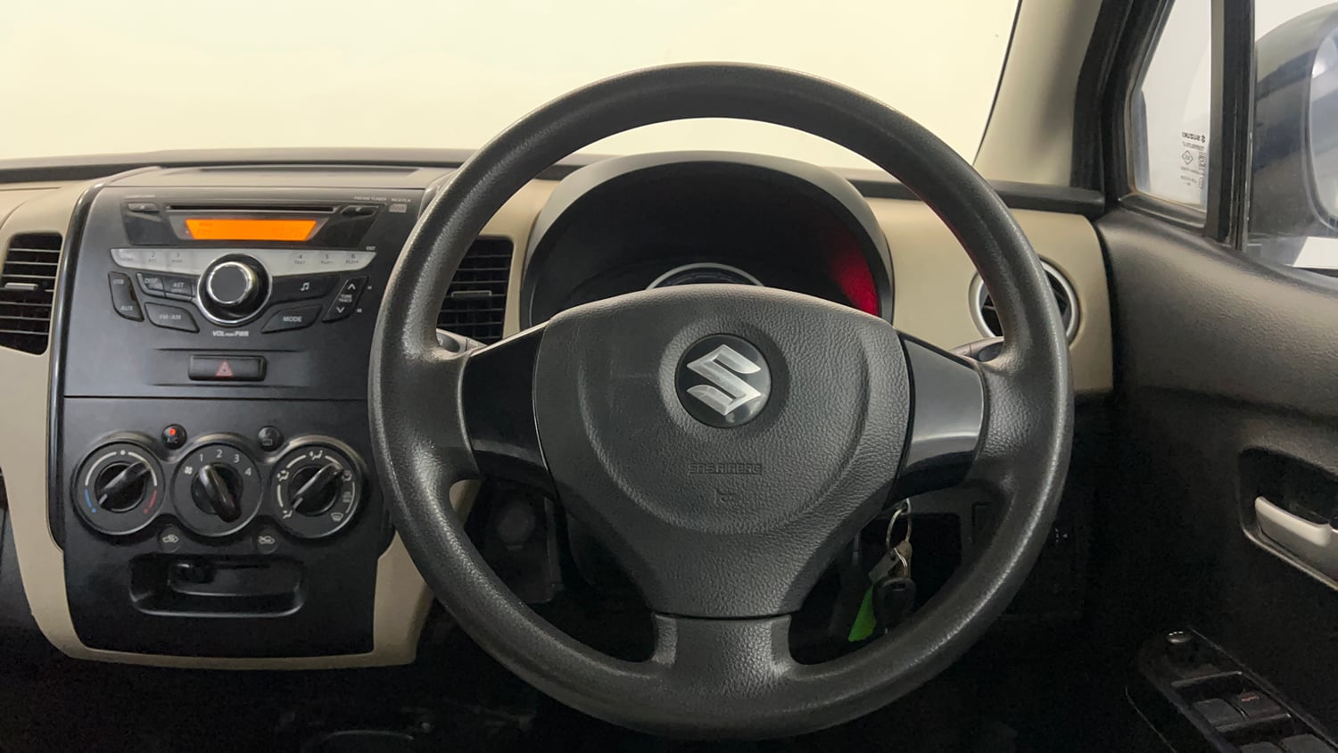Used 2017 Maruti Suzuki Wagon R 1.0 VXI AMT (O) Petrol Automatic interior STEERING VIEW