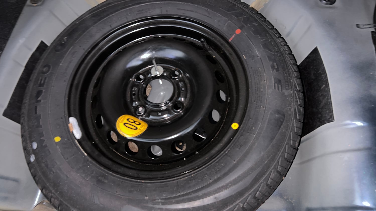 Used 2021 Tata Tiago XT Petrol Manual tyres SPARE TYRE VIEW