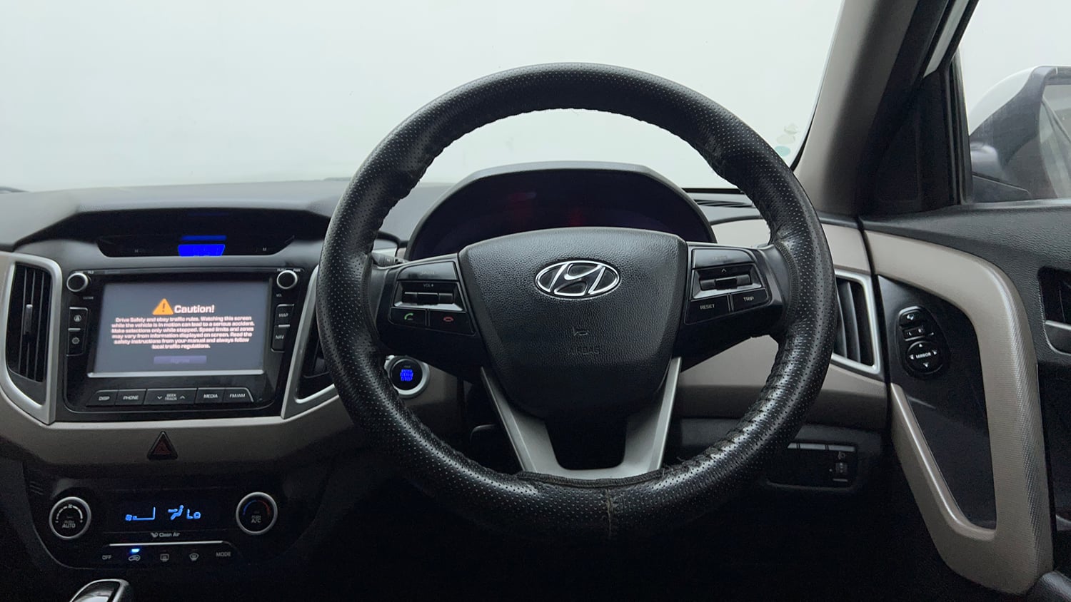 Used 2017 Hyundai Creta SX Plus 1.6 AT Petrol Petrol Automatic interior STEERING VIEW