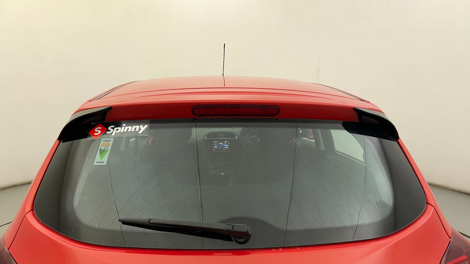 Used 2021 Tata Tiago XZ Petrol Manual exterior BACK WINDSHIELD VIEW