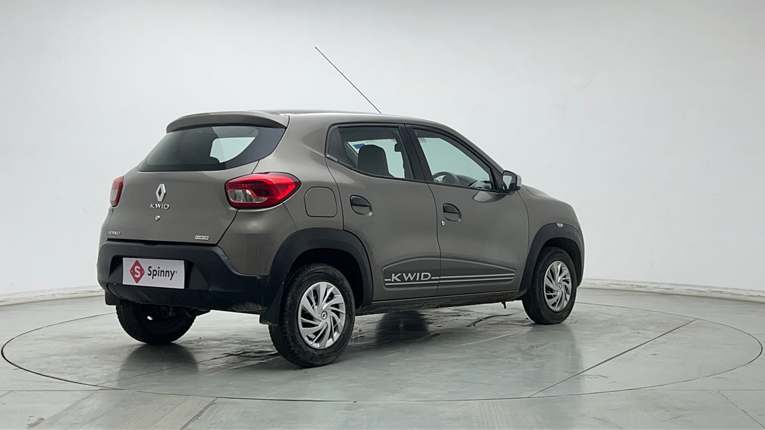 Used 2019 Renault Kwid 1.0 RXT AMT Opt Petrol Automatic exterior RIGHT REAR CORNER VIEW