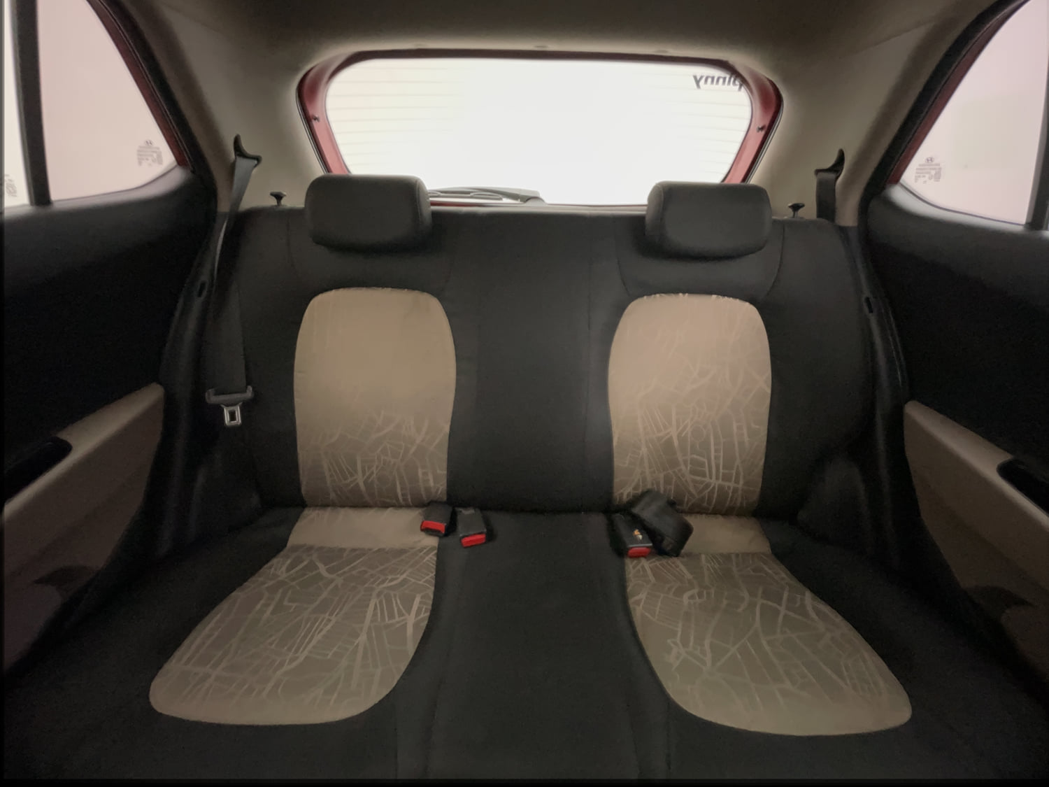 Used 2018 Hyundai Grand i10 Asta 1.2 Kappa VTVT Petrol Manual interior REAR SEAT CONDITION VIEW