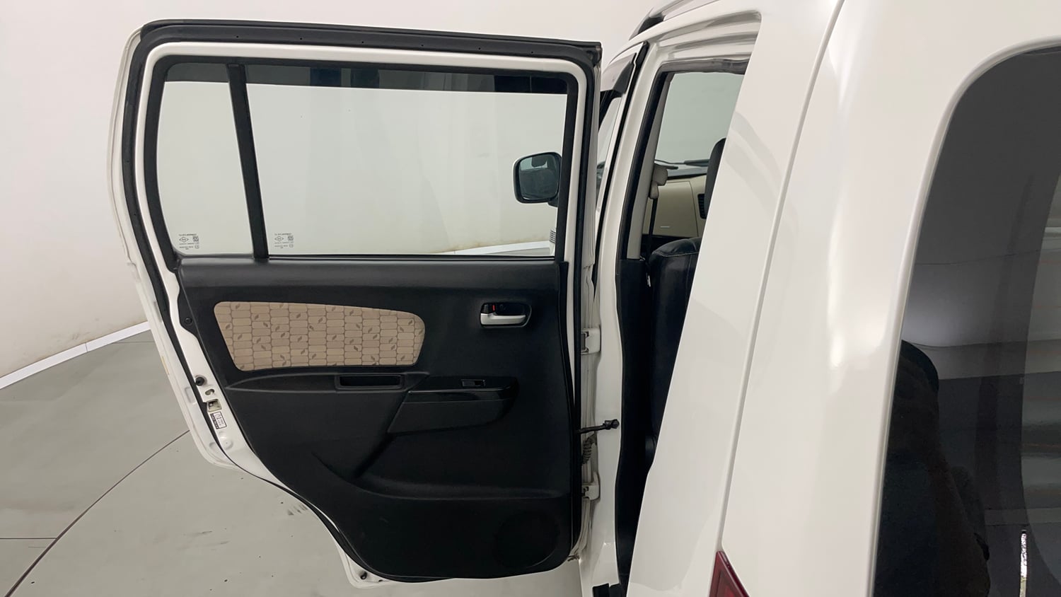 Used 2017 Maruti Suzuki Wagon R 1.0 VXI AMT Petrol Automatic interior LEFT REAR DOOR OPEN VIEW