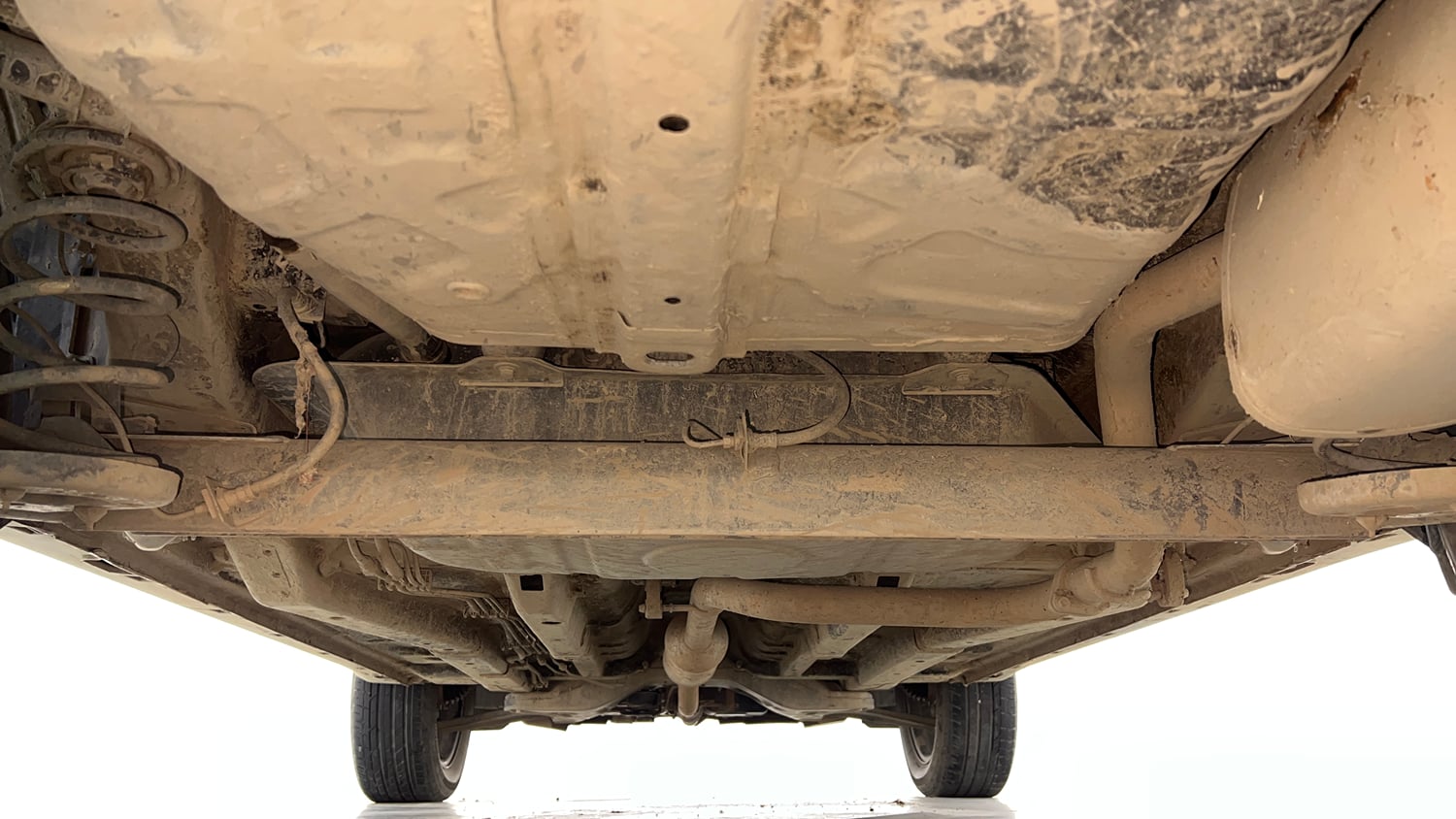 Used 2022 Tata Nexon XZA Plus Petrol Automatic extra REAR UNDERBODY VIEW (TAKEN FROM REAR)