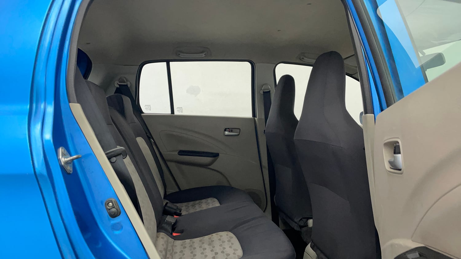 Used 2016 Maruti Suzuki Celerio VXi AMT Petrol Automatic interior RIGHT SIDE REAR DOOR CABIN VIEW