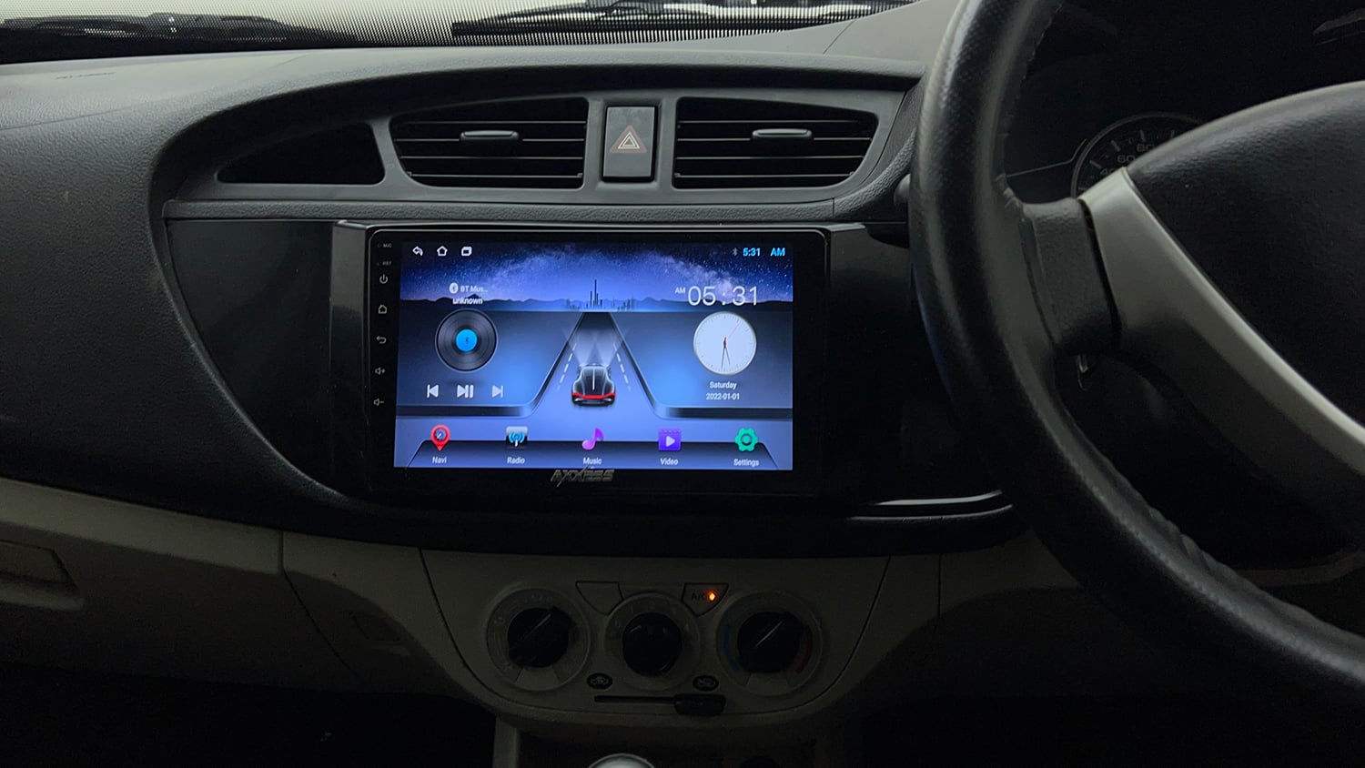 Used 2022 Maruti Suzuki Alto 800 LXi (O) Petrol Manual interior MUSIC SYSTEM & AC CONTROL VIEW
