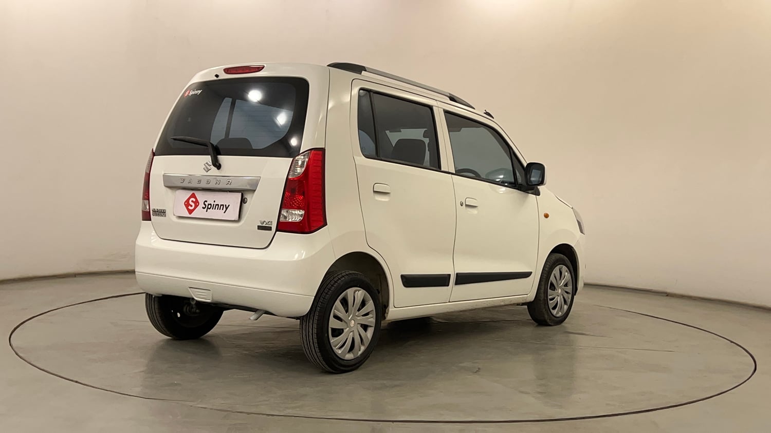 Used 2017 Maruti Suzuki Wagon R 1.0 VXI AMT (O) Petrol Automatic exterior RIGHT REAR CORNER VIEW