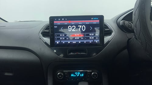 Used 2018 Ford Figo Titanium 1.5 Ti-VCT AT Petrol Automatic interior MUSIC SYSTEM & AC CONTROL VIEW