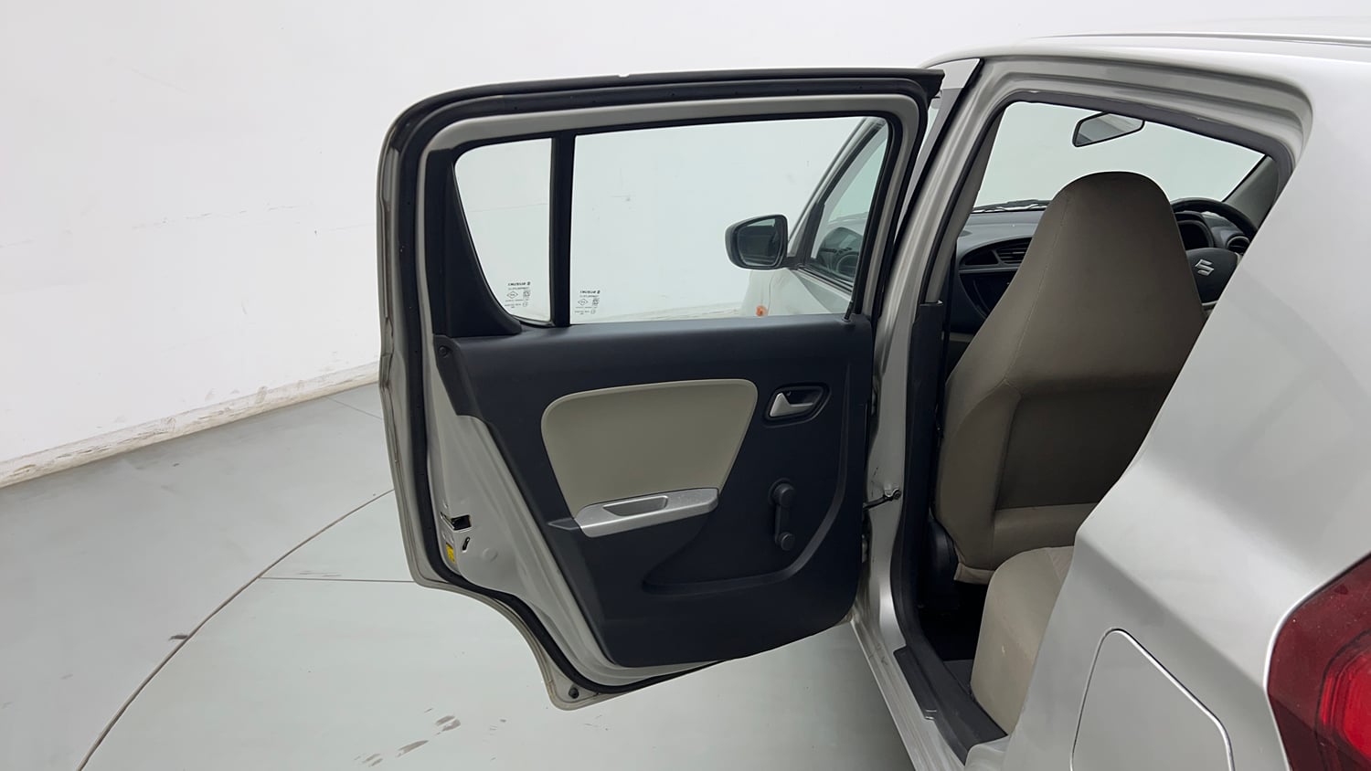 Used 2017 maruti-suzuki Alto K10 VXi (O) AMT Petrol Automatic interior LEFT REAR DOOR OPEN VIEW