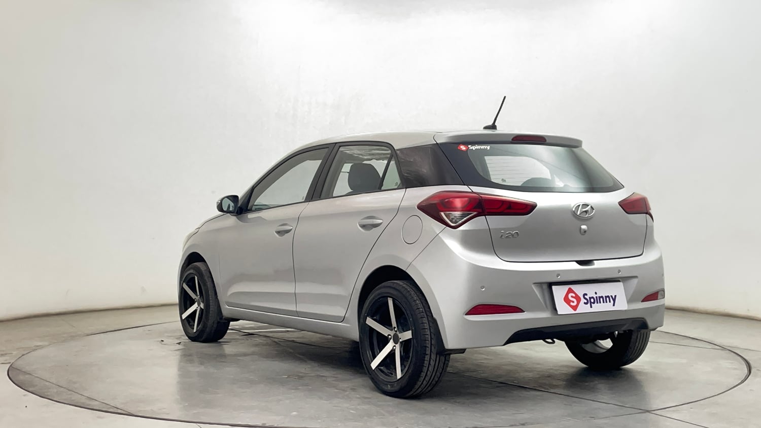 Used 2017 Hyundai Elite i20 Asta 1.2 Petrol Manual exterior LEFT REAR CORNER VIEW
