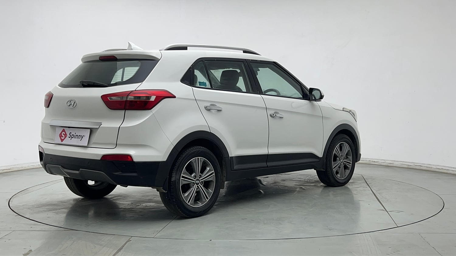 Used 2017 Hyundai Creta SX Plus 1.6 AT Petrol Petrol Automatic exterior RIGHT REAR CORNER VIEW