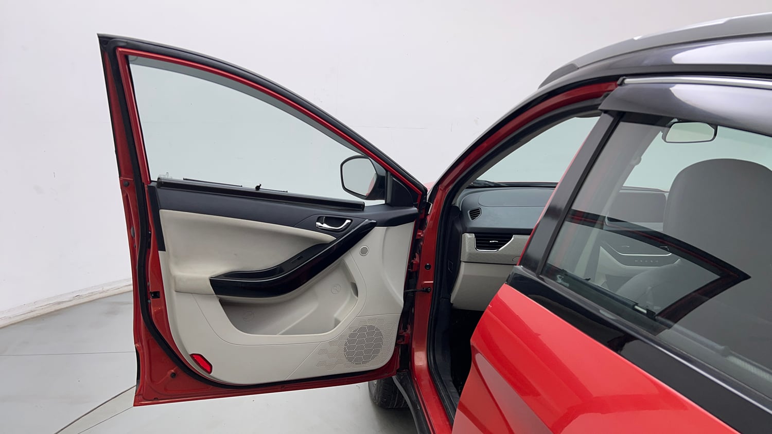 Used 2022 Tata Nexon XZA Plus Petrol Automatic interior LEFT FRONT DOOR OPEN VIEW
