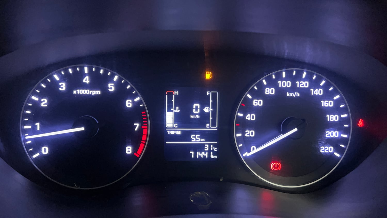 Used 2015 Hyundai Elite i20 Sportz 1.2 Petrol Manual interior CLUSTERMETER VIEW