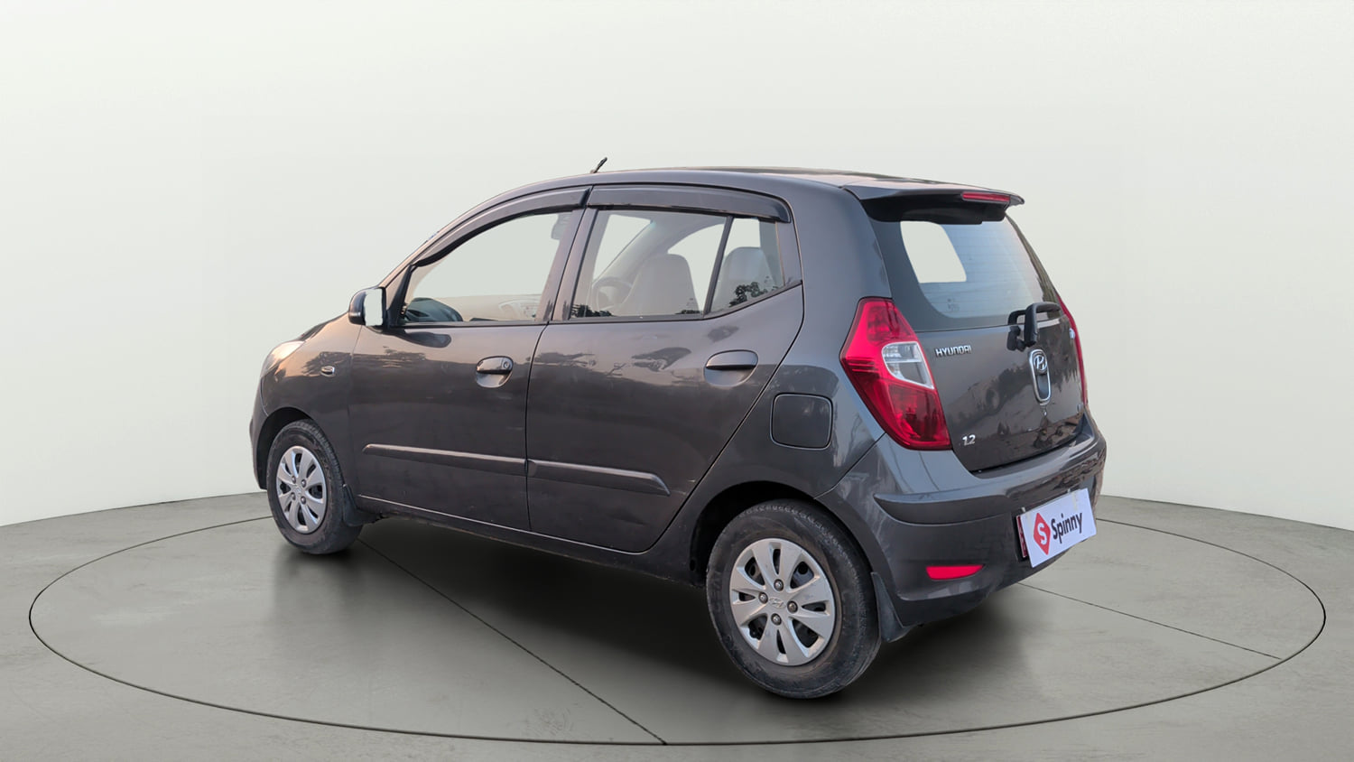 Used 2012 Hyundai i10 Sportz 1.2 Kappa2 Petrol Manual exterior LEFT REAR CORNER VIEW