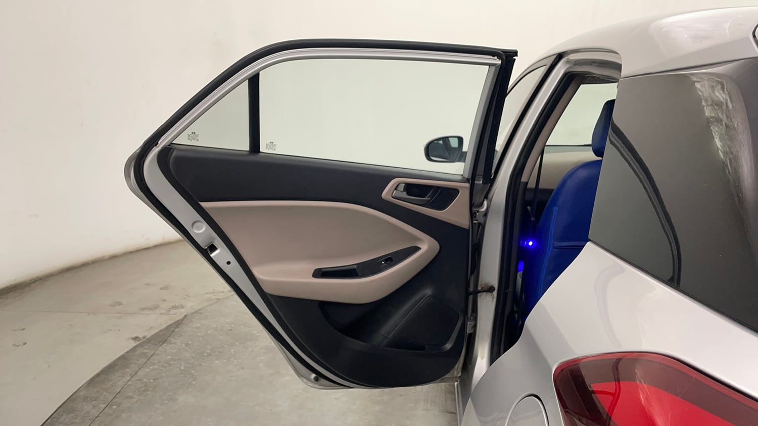 Used 2017 Hyundai Elite i20 Asta 1.2 Petrol Manual interior LEFT REAR DOOR OPEN VIEW