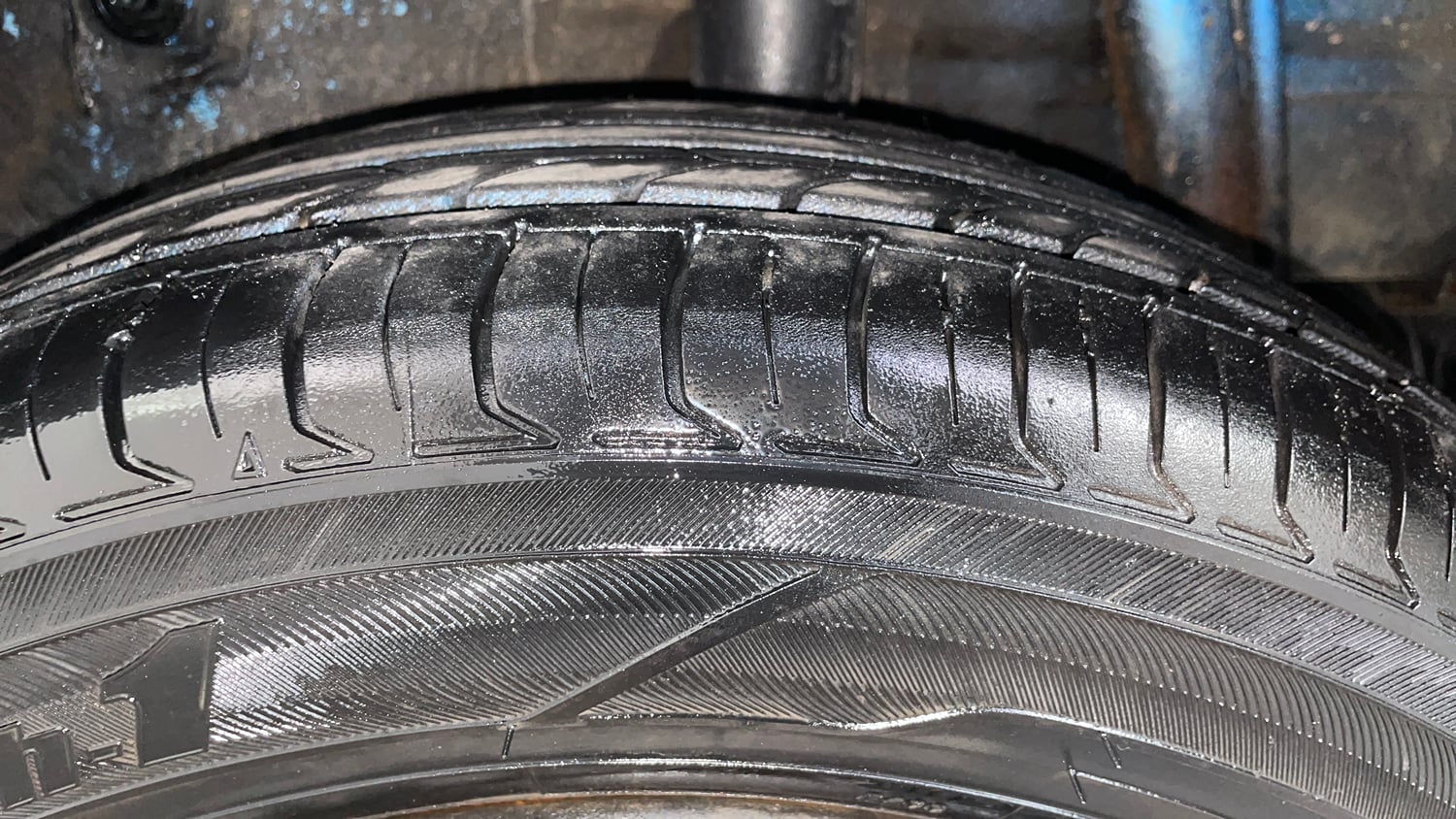 Used 2016 Maruti Suzuki Celerio VXi AMT Petrol Automatic tyres LEFT REAR TYRE TREAD VIEW