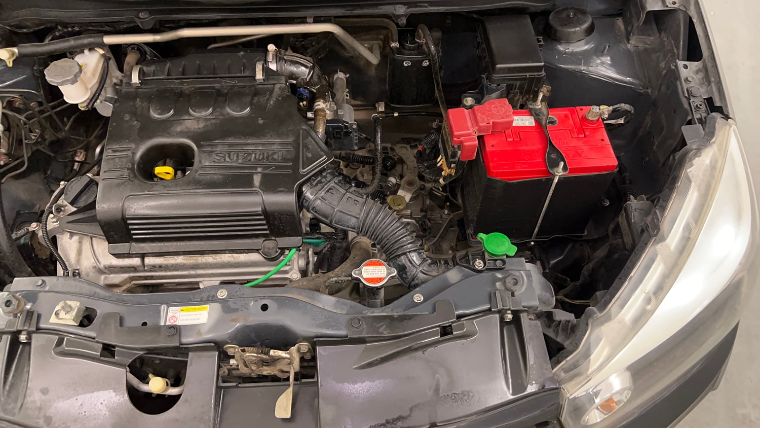Used 2018 Maruti Suzuki Celerio X Zxi (Opt) Petrol Manual engine ENGINE LEFT SIDE VIEW