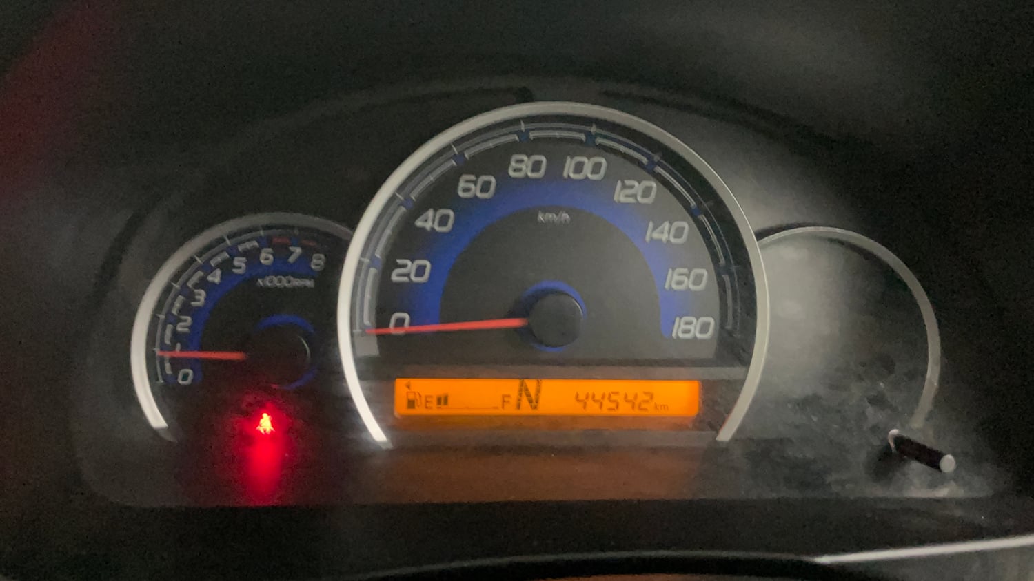 Used 2017 Maruti Suzuki Wagon R 1.0 VXI AMT Petrol Automatic interior CLUSTERMETER VIEW