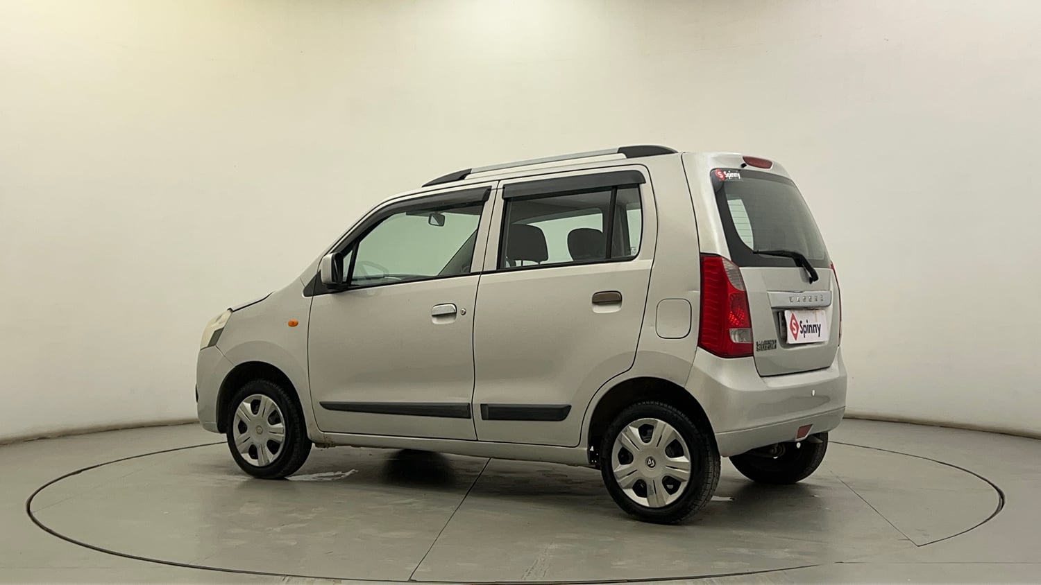 Used 2012 Maruti Suzuki Wagon R 1.0 VXI Petrol + CNG (Outside Fitted) Cng Manual exterior LEFT REAR CORNER VIEW