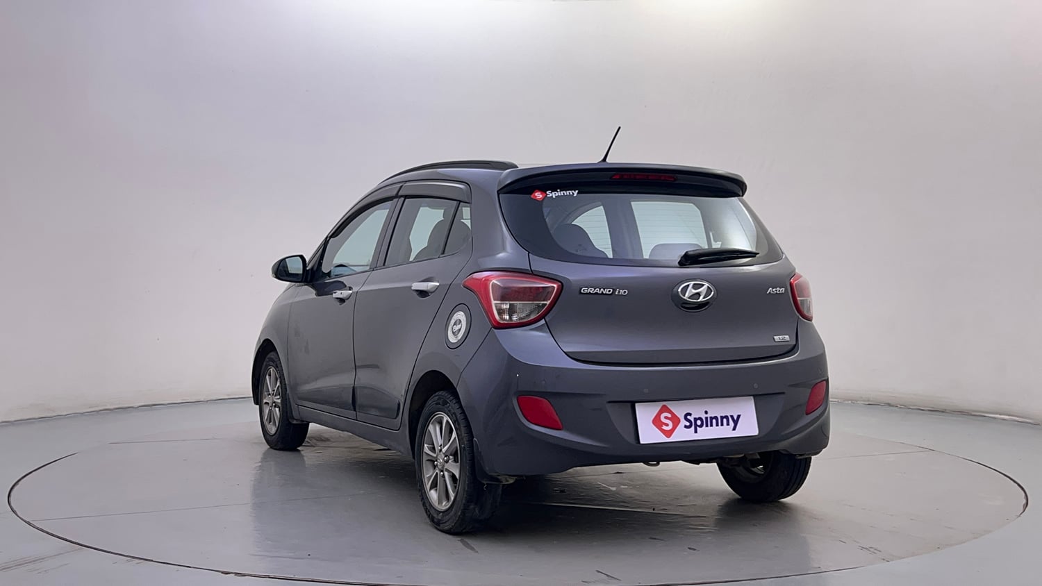 Used 2016 Hyundai Grand i10 Asta 1.2 Kappa VTVT (O) Petrol Manual exterior LEFT REAR CORNER VIEW