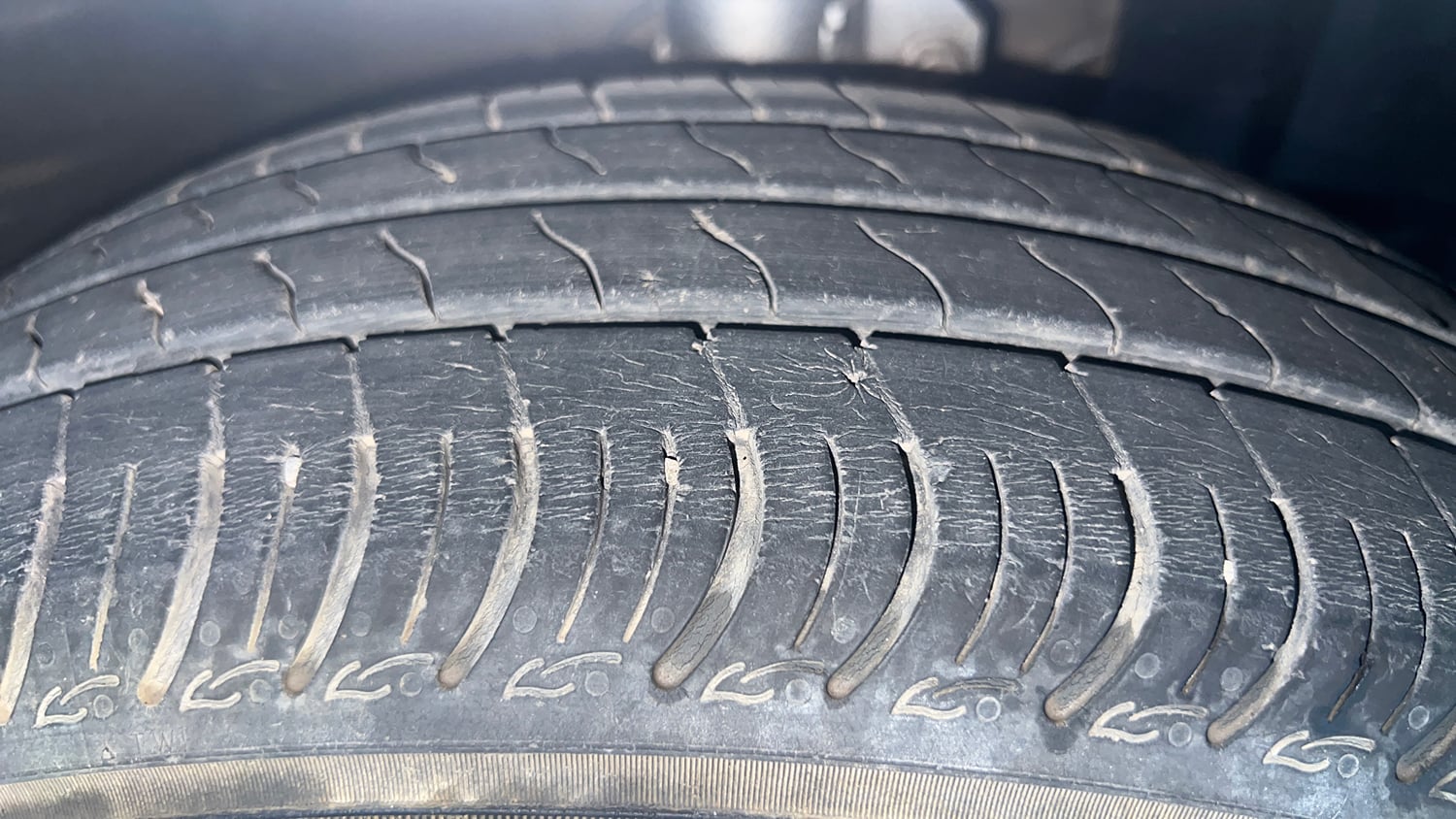 Used 2022 Maruti Suzuki Wagon R VXI 1.0 CNG Cng Manual tyres RIGHT FRONT TYRE TREAD VIEW