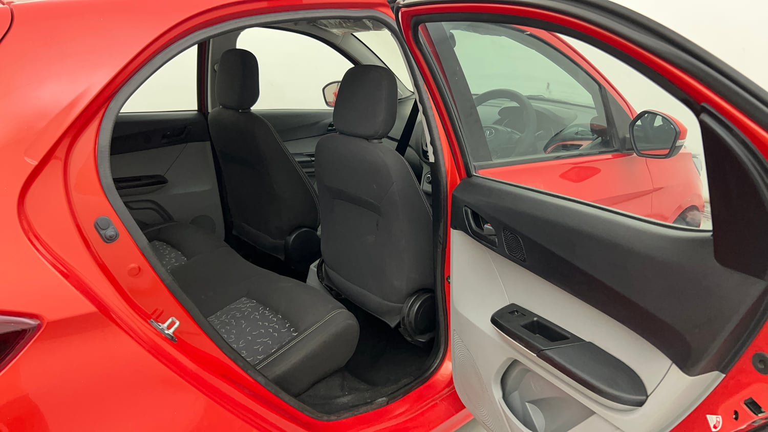 Used 2021 Tata Tiago XZ Petrol Manual interior RIGHT SIDE REAR DOOR CABIN VIEW
