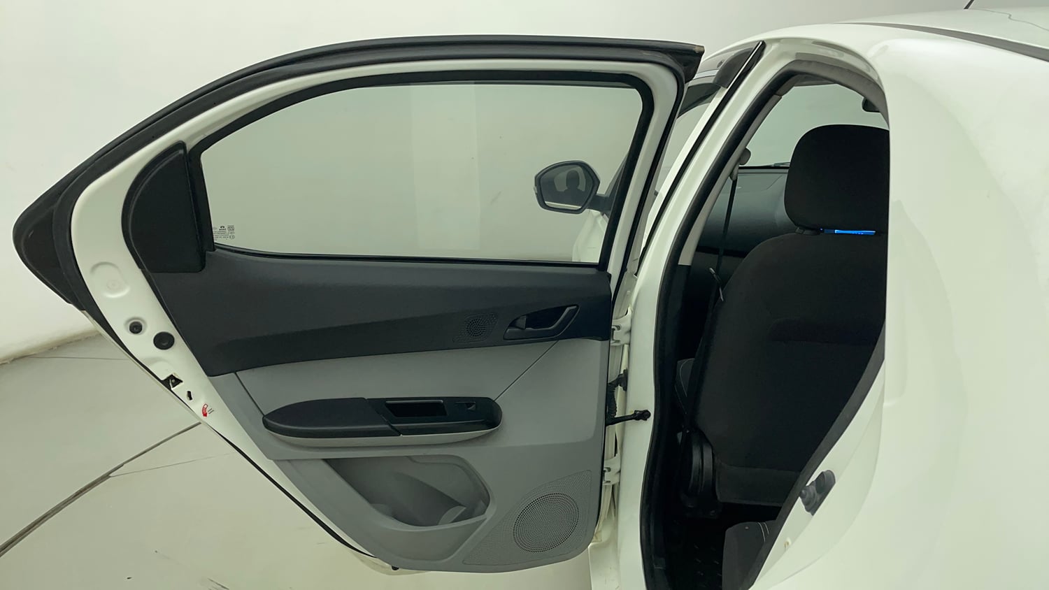 Used 2023 Tata Tiago XT (O) Petrol Manual interior LEFT REAR DOOR OPEN VIEW