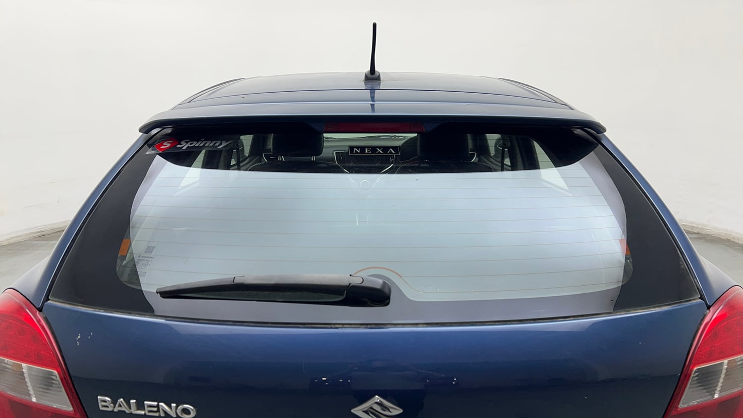 Used 2016 Maruti Suzuki Baleno Delta 1.2 AT Petrol Automatic exterior BACK WINDSHIELD VIEW