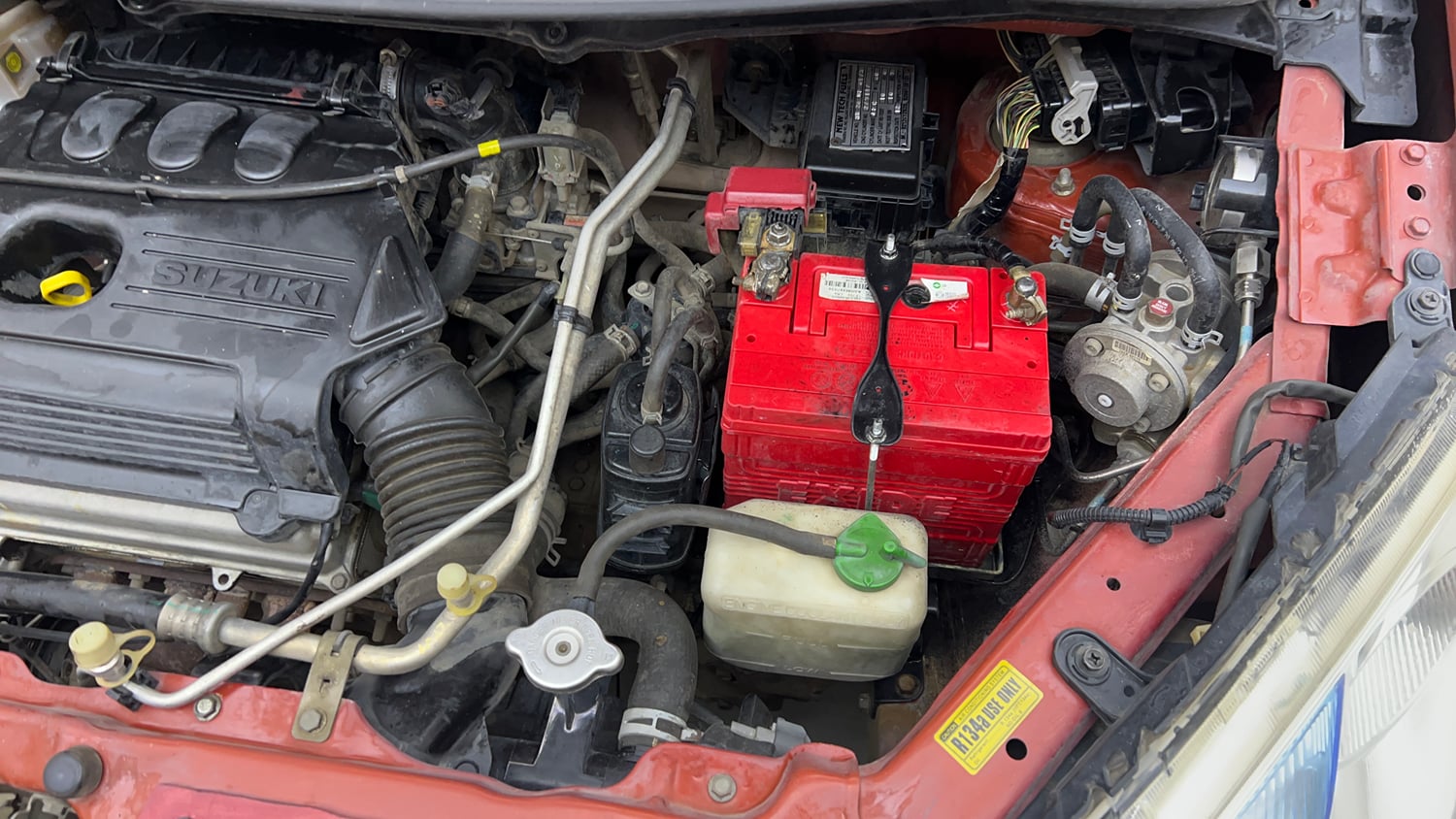 Used 2017 Maruti Suzuki Wagon R LXI CNG Cng Manual engine ENGINE LEFT SIDE VIEW